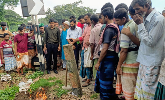 পুঠিয়ার ঝলমলিয়া হাটে চিংড়িতে জেলি মেশানোর অপরাধে ব্যবসায়ীকে জরিমানা, চিংড়ি জব্দ করে ধ্বংস