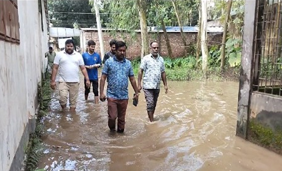 বকশিগঞ্জ ৭নং ওয়ার্ডে অবসান হচ্ছে দীর্ঘদিনের জলাবদ্ধতা