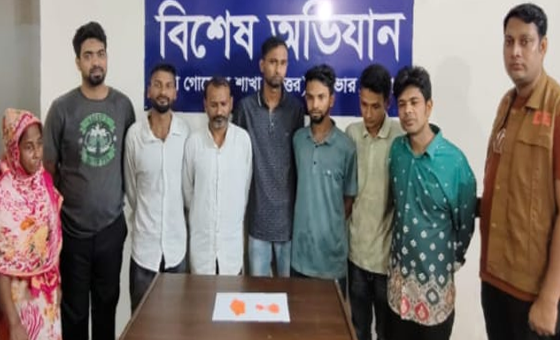 সাভার-ধামরাইয়ে ডিবির অভিযানে ৩৪০ ইয়াবাসহ গ্রেপ্তার ৮