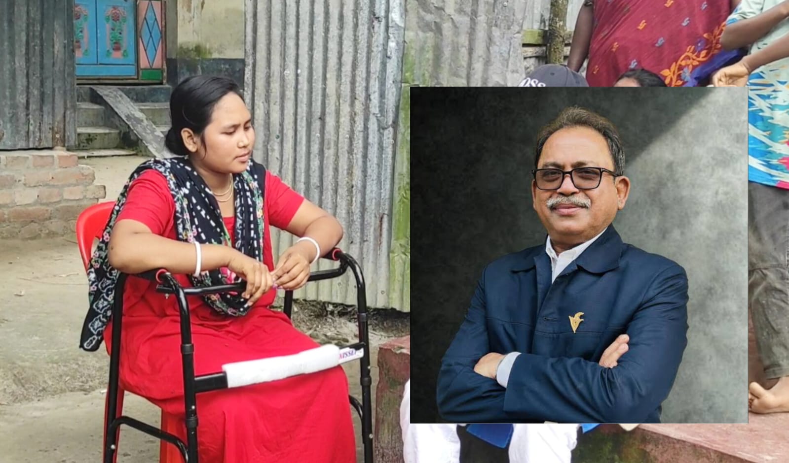 ঠাকুরগাঁওয়ে অসহায় সুবর্ণার পাশে দাঁড়িয়ে প্রশংসায় ভাসছেন মির্জা ফয়সল