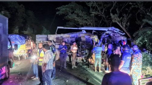 নাটোরের বনপাড়ায় বাস ও বালুর ট্রাকের মুখোমুখি সংঘর্ষে ঘটনাস্থলেই নিহত ৯, আহত অন্তত ৩০