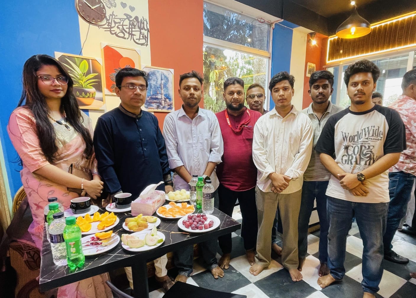 গৌরনদীতে শুভ উদ্বোধন হলো ‘এক কাপ গল্প’ রেস্টুরেন্ট