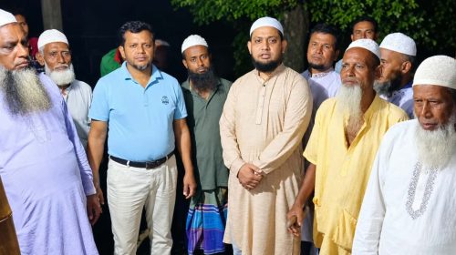উপাদী দক্ষিণে সম্ভাব্য ইউপি চেয়ারম্যান পদপ্রার্থী নাজির হোসেন স্বপনের গণসংযোগ ও পথ সভা