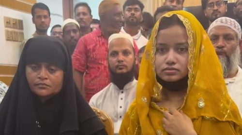 কচুয়ায় নওমুসলিম গৃহবধূকে স্বামীর সংসারে ফিরিয়ে দিল পুলিশ