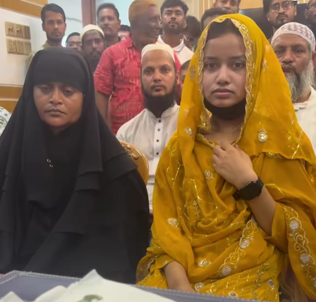 কচুয়ায় নওমুসলিম গৃহবধূকে স্বামীর সংসারে ফিরিয়ে দিল পুলিশ